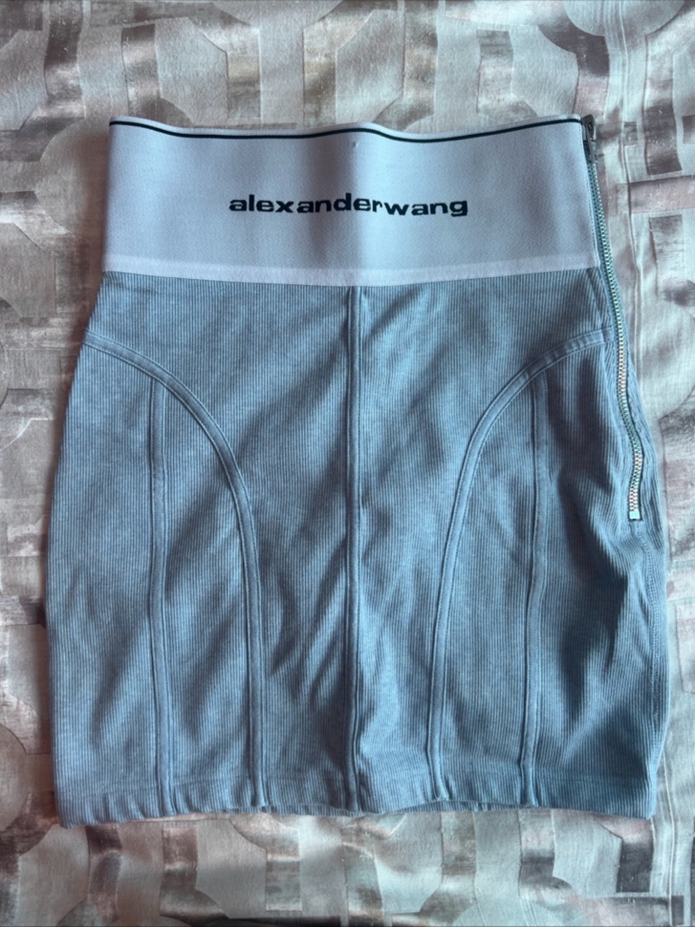 Ladies Alexander Wang blue skirt size small